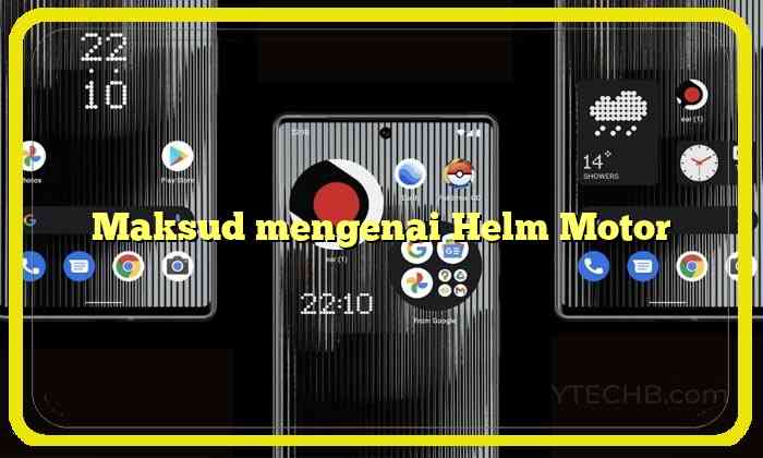 Maksud mengenai Helm Motor
